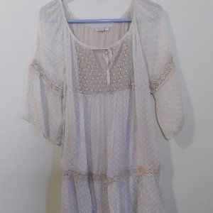 Ballambra from Italy Silk Bohemian style Dress..Lined size Xsmall